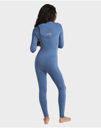 Billabong - Girls 8 to 14 4/3mm Synergy Natural Chest Zip Wetsuit