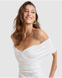 Romance by Honey and Beau - Moore Cross Over Mini Dress
