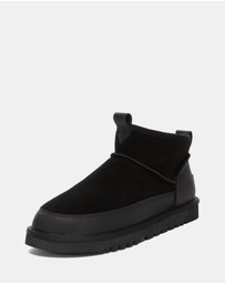 EVERAU - Australian Shepherd Ugg Fyrell Cow Suede Upper UGG Boots