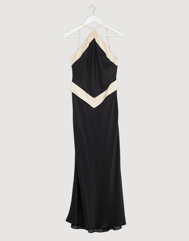 Revibe - Repaired Reformation Jillian Silk Dress - AU 10