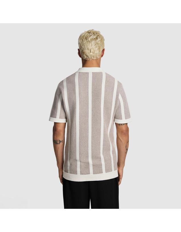 yd. - Hutley Knitted Polo Shirt