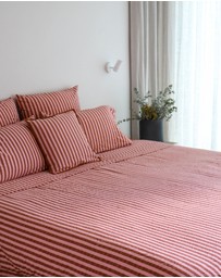 Mosey Me - Sundae Seersucker Standard Pillowcase Set