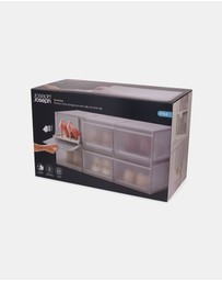 Joseph Joseph - ShoeCase Premium Shoe Storage Box with Slide-out Shoe Tray (6 Pack)