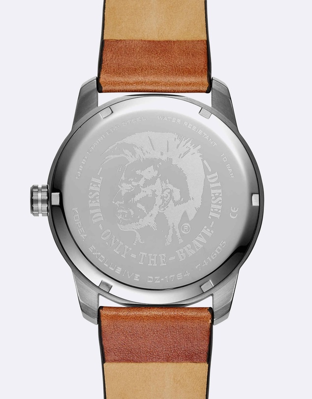 Diesel - Armbar Dark Brown Analogue Watch
