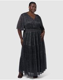 Pink Dusk by Curve Project - Steamy Encounters Maxi Dress
