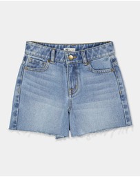 Billabong - Girls 6 to 4 Miley Denim Shorts