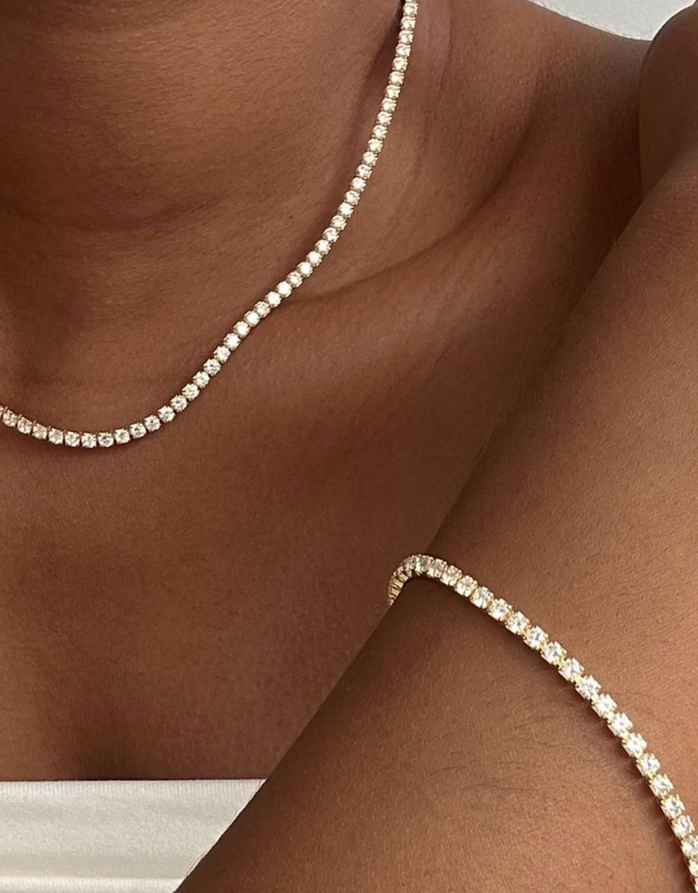 SAINT VALENTINE - The Aspen Tennis Set - Gold