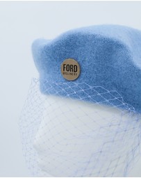 FORD MILLINERY - NIKKI Beret with veil