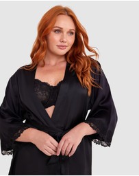 Bras N Things - Bethany Short Wrap - Black