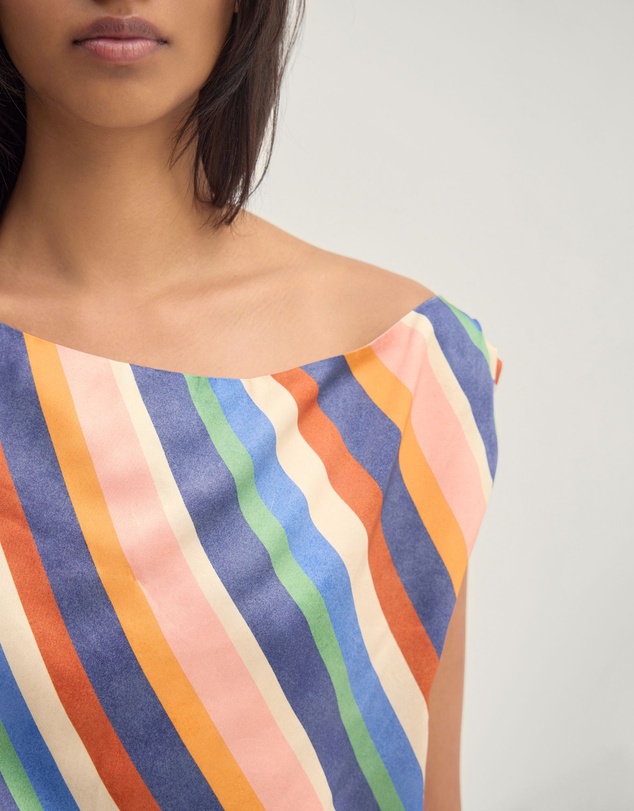 Oxford - Sandy Striped Top