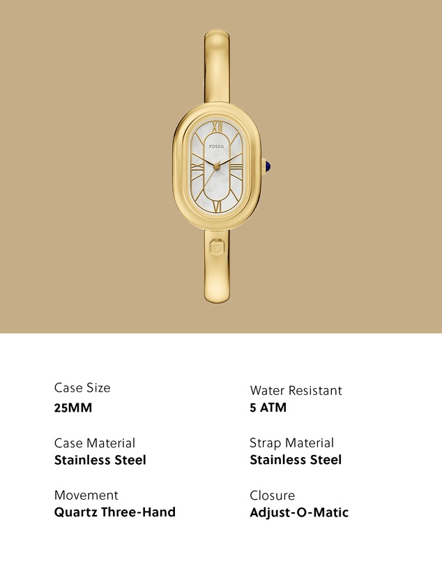 Fossil - Sloan Gold Analogue Watch