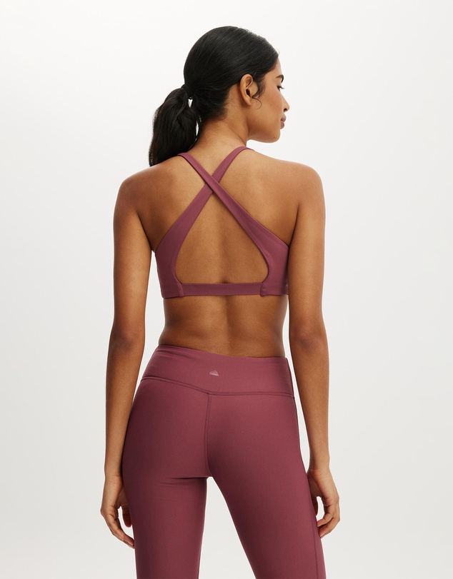 Cotton On Body Active - Ultra Move Cross Back Crop