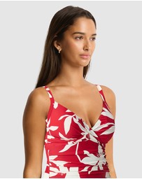 Sea Level Australia - Leilana Cross Front Scoop Back Tankini