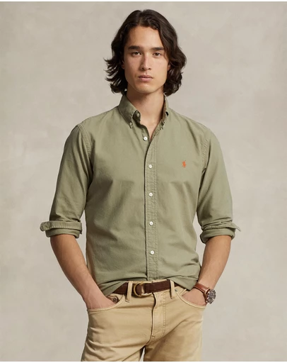 Polo Ralph Lauren - Custom Fit Garment-Dyed Oxford Shirt