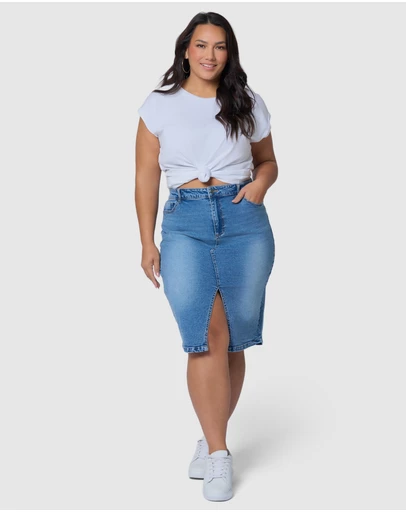 Indigo Tonic - Pippa Denim Skirt