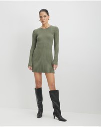 AERE - Organic Cotton Knit Mini Dress