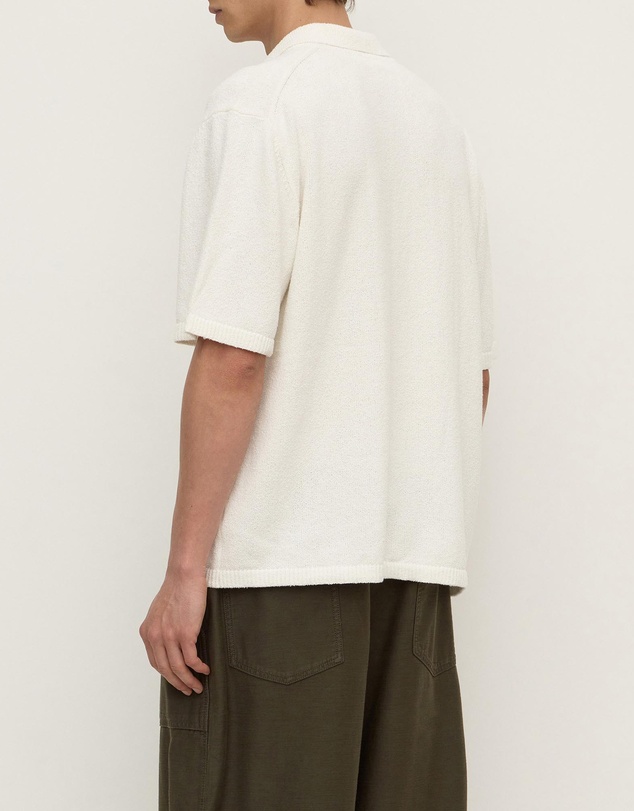 Assembly Label - Lance Boucle Knit Short Sleeve Shirt