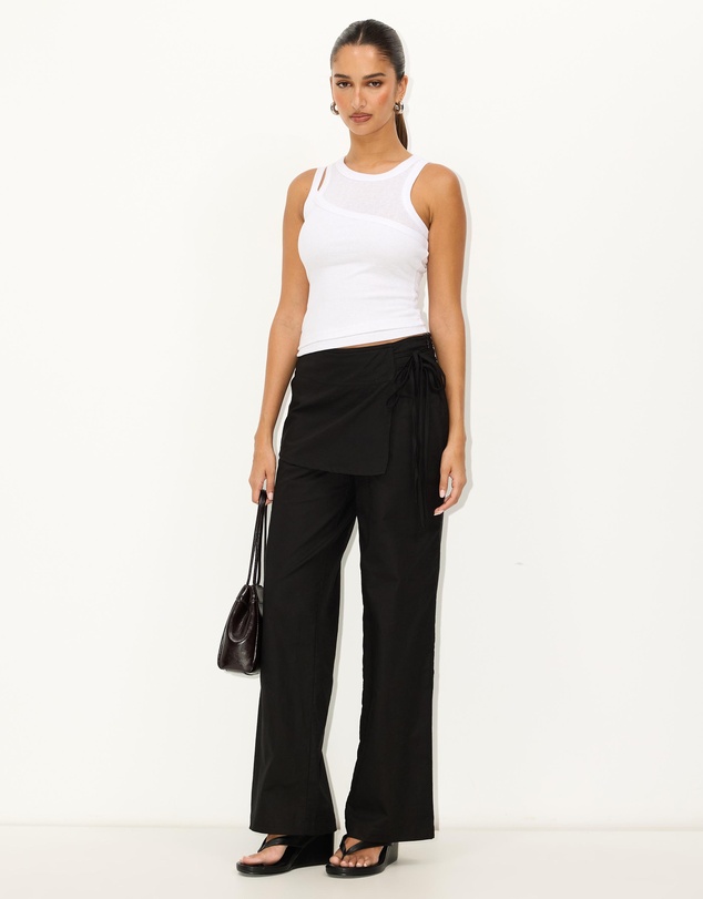 Dazie - Overcast Linen Blend Pants