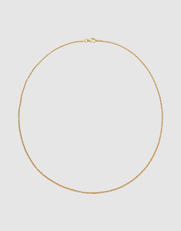 Kuzzoi - ICONIC EXCLUSIVE - Classic Rope Chain Necklace in Gold-Plated 925 Sterling Silver