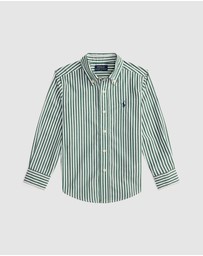 Polo Ralph Lauren - Striped Cotton Poplin Shirt - ICONIC EXCLUSIVE - Kids