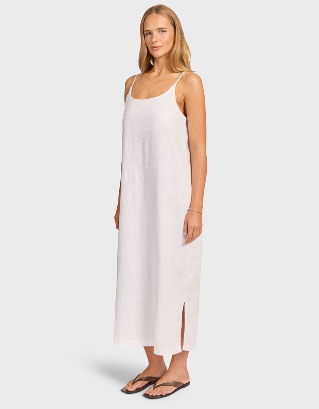 Academy Brand - Essential Linen Slip Dress