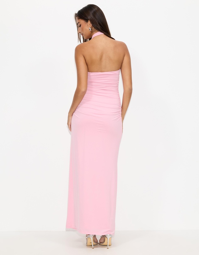 Dazie - Nightfall Halter Maxi Dress