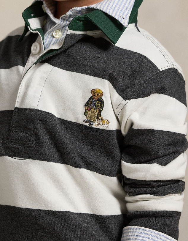 Polo Ralph Lauren - Polo Bear Cotton Rugby Shirt - Kids