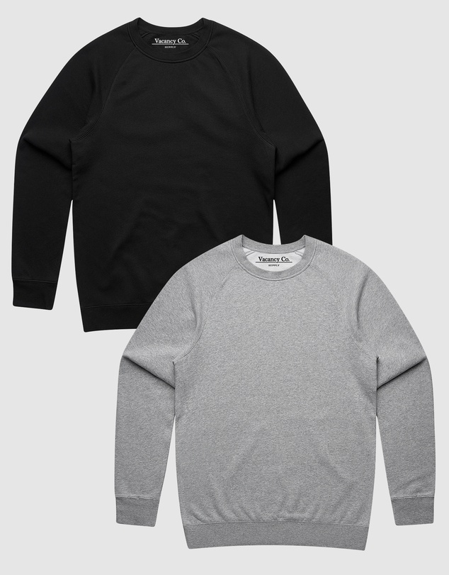Vacancy Co - 2-Pack Vacant Crewneck - Youth