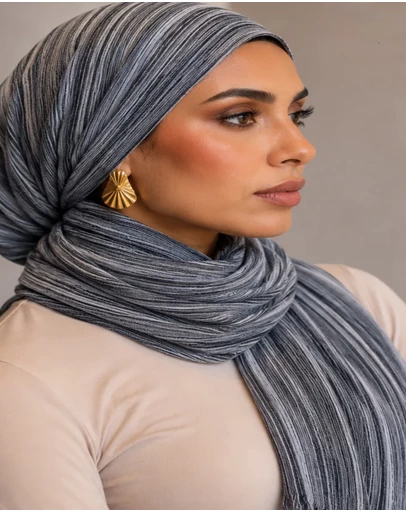 Mod Squad - Rayon Wave Hijab - Sky