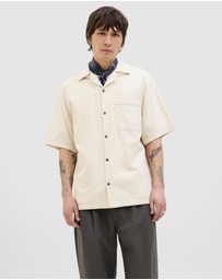 Jack & Jones - Bluluke Jacquard Short Sleeve Resort Shirt