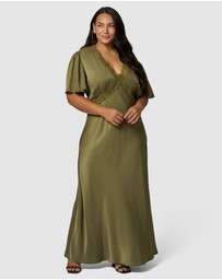 Sunday In The City - Electric Guitars Maxi Dress