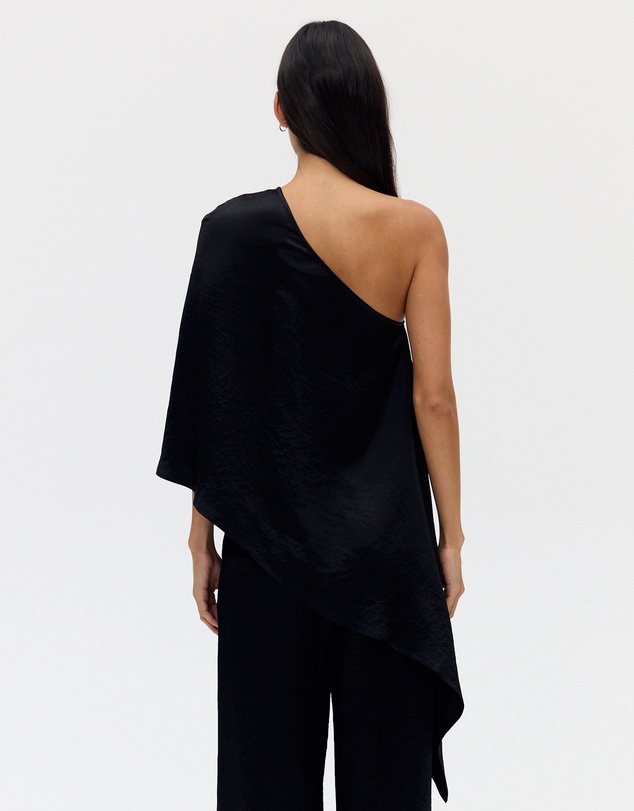 Third Form - Crush One Shoulder Cape