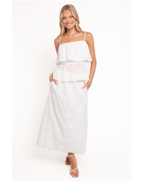 Petal & Pup - Juliette Maxi Skirt Set - White