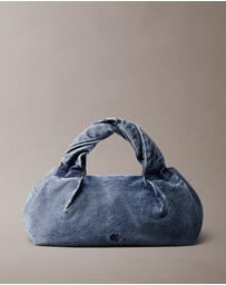 Calvin Klein - Twisted Denim Crossbody Bag
