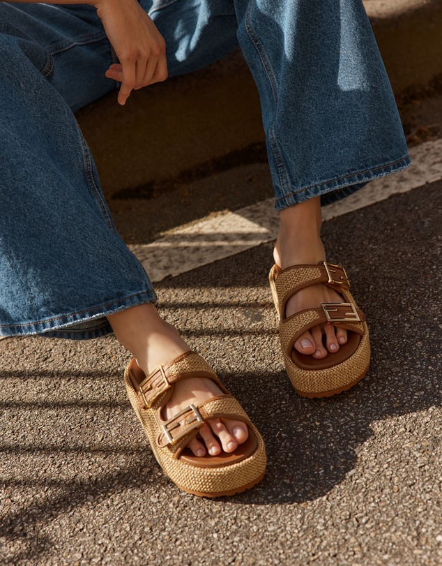 Siren - Aphrodite Woven Flatforms