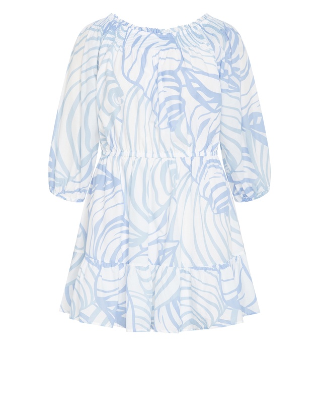 City Chic - Lorelai Print Dress