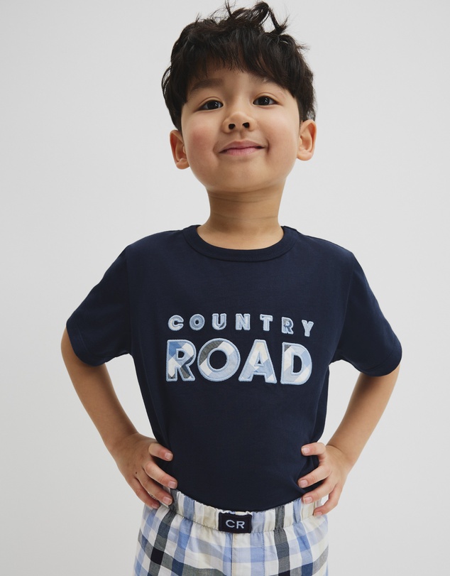 Country Road - Australian Cotton Short Sleeve Logo Pyjama Set