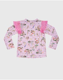 Aqua Blu Kids - Robin Long Sleeve Rash Vest - Babies