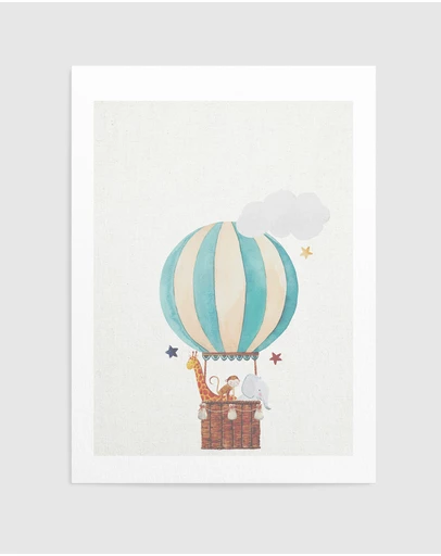 Olive et Oriel - Sky Friends On Linen III
