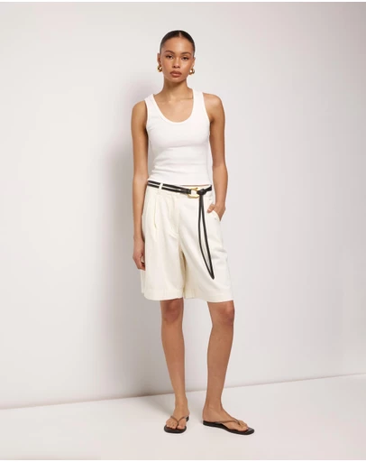 AERE - Clio Denim Shorts