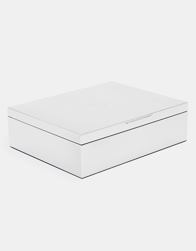 Wolf - Wolf Silver Large Keepsake Box
