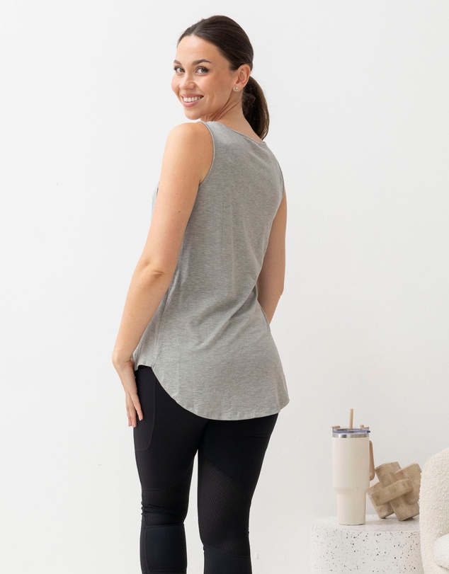 Angel Maternity - Maternity & Nursing Swing Tank Top
