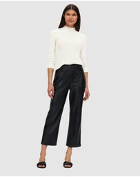 Honey and Beau - High Neck Base Top