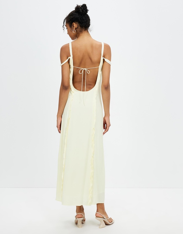 Third Form - Stroke Frill Slip Dress