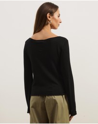 Atmos&Here - Bella Fine Knit Top