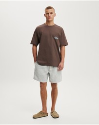 Cotton On - Box Fit Text T-Shirt
