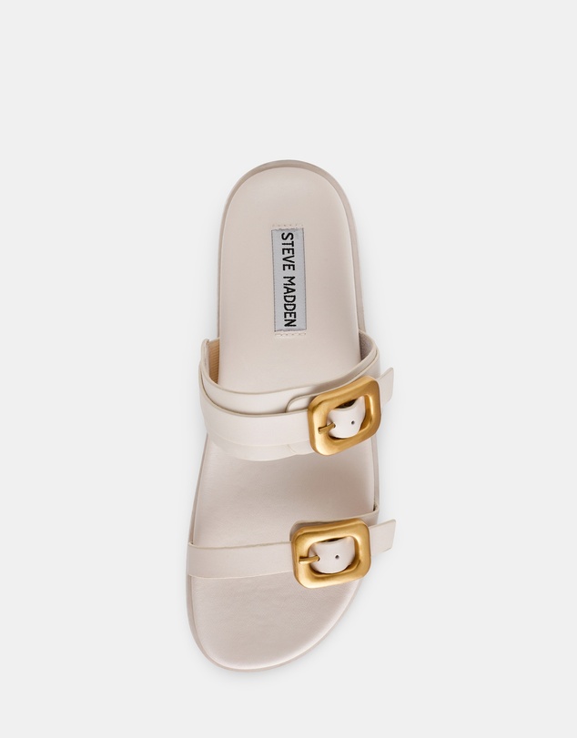 Steve Madden - Margey Bone Leather Sandals