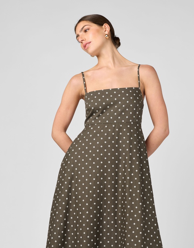 MVN - Polka Dot Maxi Dress
