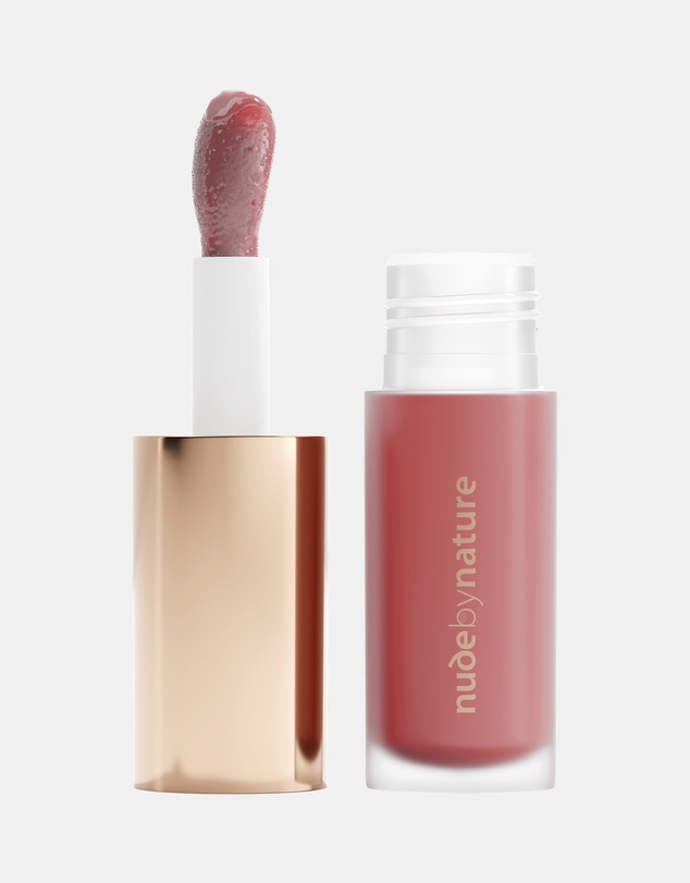 Nude by Nature - Nourishing Lip Oil 4ml Pink Raspberry