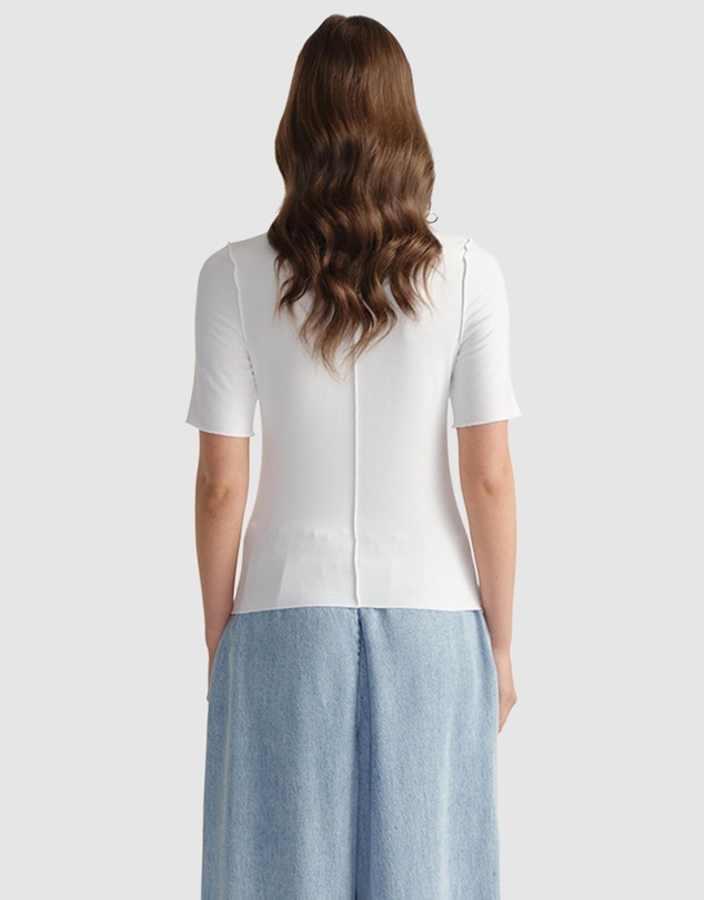 Decjuba - D-Luxe Short Sleeve Top